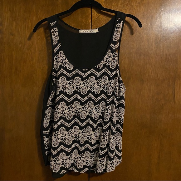 Chloe K Lace Tank - Picture 1 of 6